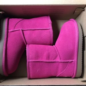 BRANDNEW Koolaburra by UGG Girls Pink Boots Size 9